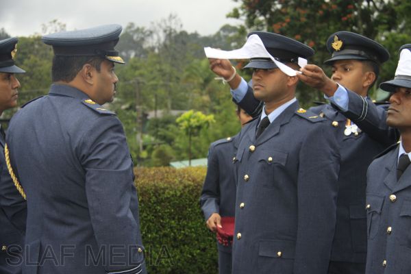 The Commissioning and Passing Out Parade at SLAF Diyatalawa